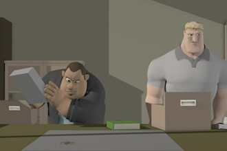 3d character animation, cartoon music animated short film 3d stylized animation