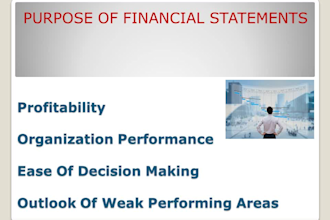 finalize financial statements, final accounts  for reporting