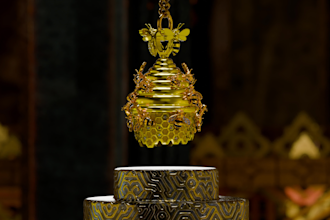 create 3d animation of jewelry