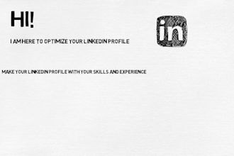 create a professional linkedin profile