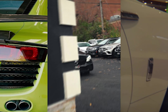 edit your car video in a trendy effect for reels and tiktok