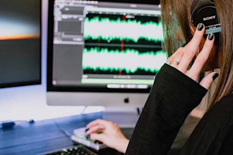record a soft french or arabic female voice over