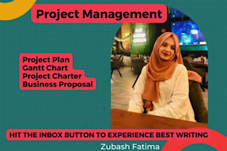 help you in project management assignment ,gantt chart