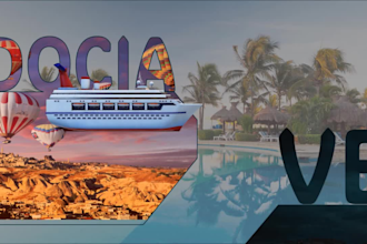 design travel and marketing presentations with video