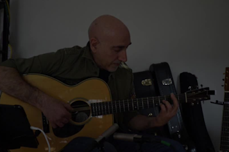 record professional acoustic guitar tracks