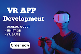 develop VR app or game in oculus quest using unity 3d