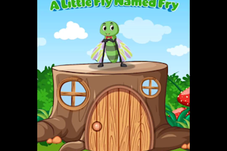 create eye catching custom kids storybook covers