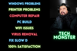 fix repair update install computer pc windows laptop wifi problem remotely