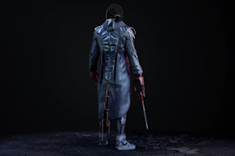 custom 3d character for game, cartoon ,nft and animation