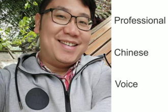 record professional chinese mandarin voice over in 1 day