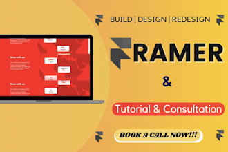 build custom framer website design framer animation framer tutorial expert