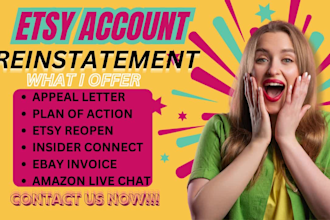 expert etsy ebay reinstatement services appeal letters suspension solutions