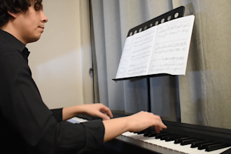 record piano accompaniments for practice, any style with sheet music