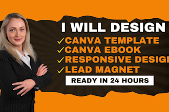design canva template, canva ebook, and lead magnet