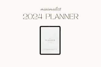 design professional printable planners and journals
