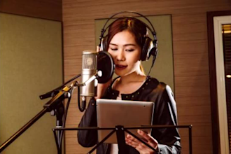 provider professional chinese mandarin female voiceover