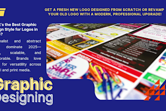 vectorize, trace, update, modify, and recreate your logo