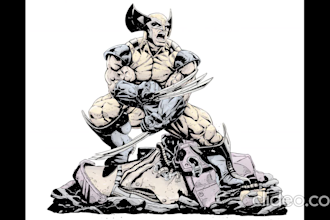 make character, poster or comic design as you wish