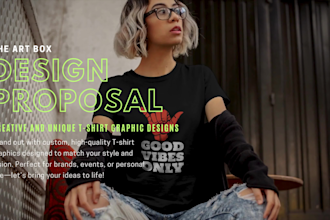 create unique custom vintage illustration for t shirt design for your brand
