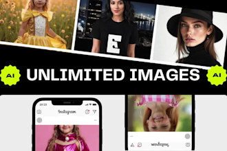 create ai product fashion model images for amazon social media and stores