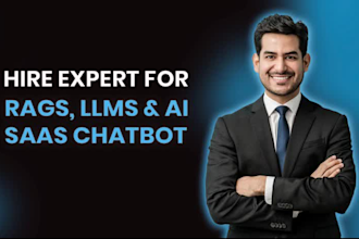 build ai agent rag application using llms, gpt openai model ai chatbot for saas