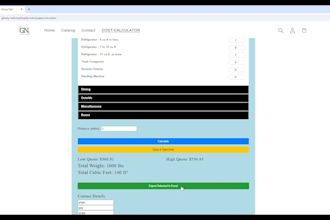 instant moving cost calculator, accurate free moving quotes