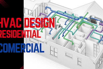do hvac design   for residential and commercial building