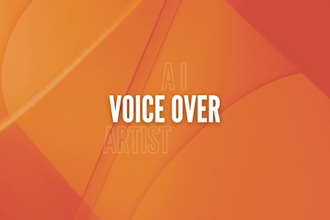 be your male and female ai voice over artist