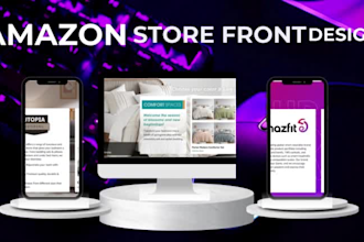 design stunning amazon storefront or amazon brand store