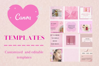 design editable canva templates