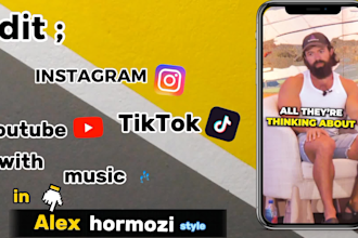edit instagram reels with caption music and graphics