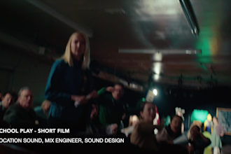sound design, mix, and clean audio for your film, commercial, voiceover, etc