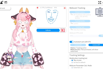 design and rig a custom live2d model vtuber