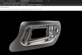 make user interactive usdz,glb,gltf 3d model for your website, VR, ar