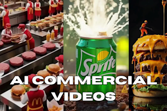 do ai animated cinematic product ads videos and brand commercial video