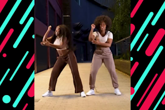 create group tik tok dance video hiphop dance for your music
