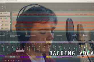record lead vocals, or backing vocals, or create harmonies for your own voice