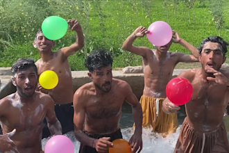make crazy funny happy birthday african video or spokpersons