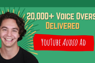 record and produce your male youtube audio ad