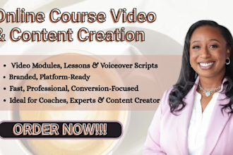 convert your ebook into a complete video based online course