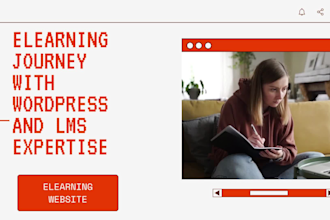 build educational website on wordpress using learndash