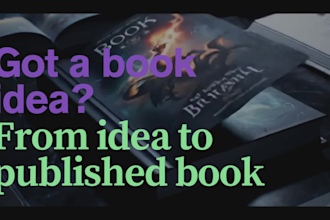 create a complete book using ai with stunning cover design and formatting
