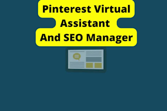 be your best pinterest virtual assistant and SEO manager