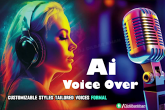 create ai voiceover excellence realistic for any need