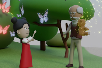 create 3d cartoon characters in blender