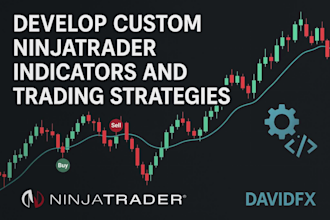 develop custom ninjatrader indicators and trading strategies