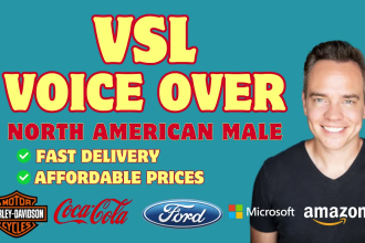 record your professional american male vsl voice over