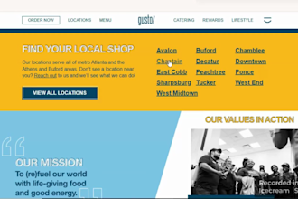 do grubhub website, doordash, menu restaurant website