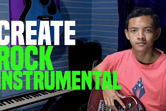 create a rock instrumental for you