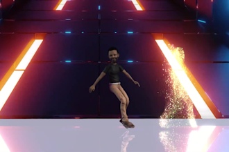 create 3d animated dance video for you